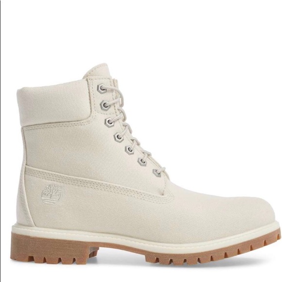 Waterproof Cream Timberland boots✨朗 - Picture 3 of 5